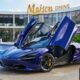 Cận cảnh siêu xe McLaren 720S màu tím của chủ resort Oceanami