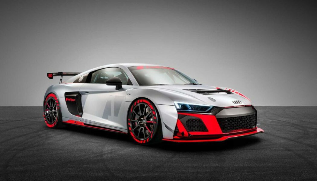 Audi ra mắt phiên bản đua LMS GT4 cho siêu xe R8 V10