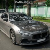 Bắt gặp Maserati Ghibli với gói độ bodykit Aspec PPM500