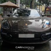 Tóm gọn sedan hiệu năng cao Porsche Panamera Turbo xuất hiện tại Sài Gòn