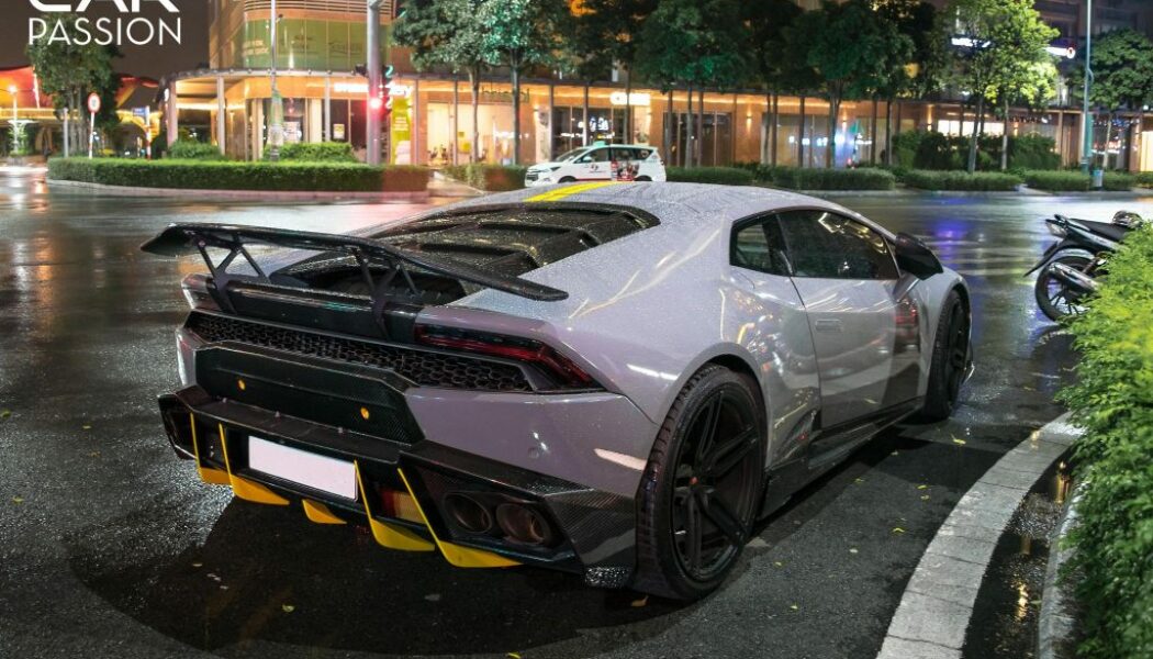 Lamborghini Huracan độ Mansory tái xuất trong màu áo mới