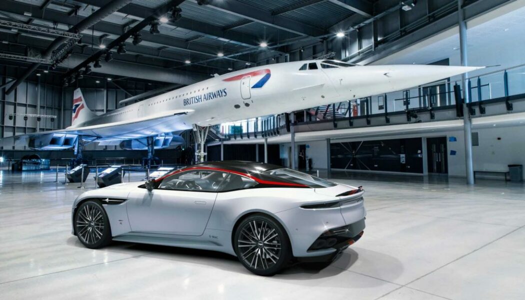 Aston Martin kỷ niệm sinh nhật thứ 50 của siêu máy bay Concorde