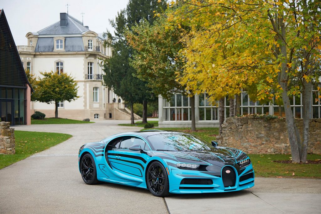 Bugatti Chiron Р·РµР»РµРЅС‹Р№