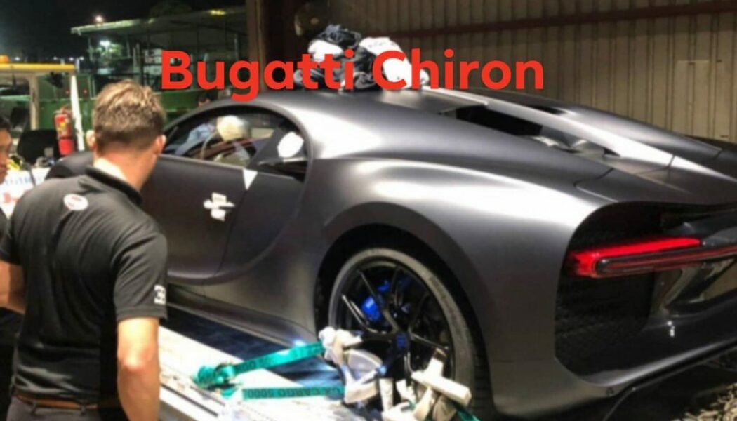 Bugatti Chiron thứ 2 cập bến Campuchia trong đêm