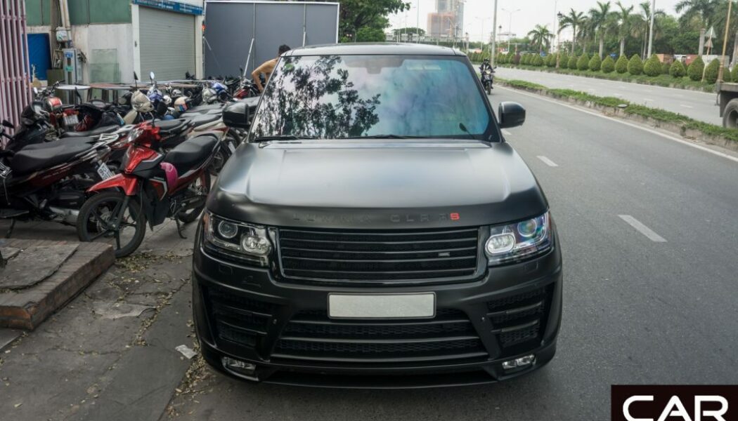 Bắt gặp bản độ Lumma CLR RS trên Range Rover Autobiography tại buổi lễ khai trương showroom VOV Super Cars