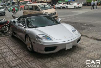 Ferrari F360 Spider – Một trong những siêu xe đầu tiên tại Việt Nam