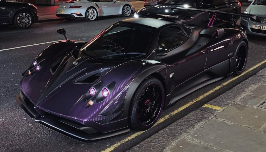 Pagani Zonda Zun lần đầu xuất hiện trên đường phố London