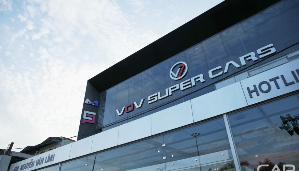 VOV Super Cars – showroom siêu xe tại Quận 7, TP.HCM khai trương hoành tráng