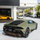 Lamborghini Huracán EVO xuất hiện ấn tượng trong màu sơn xanh quân đội