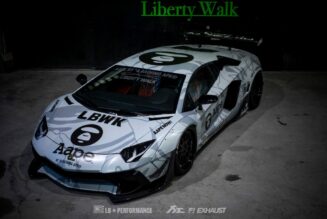 LB-WORKS Lamborghini Aventador Limited Edition độc đáo với bộ áo AAPE độc đáo