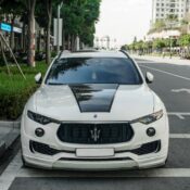 Cận cảnh chi tiết Maserati Levante với gói độ Novitec Tridente Esteso