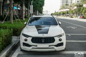 Cận cảnh chi tiết Maserati Levante với gói độ Novitec Tridente Esteso