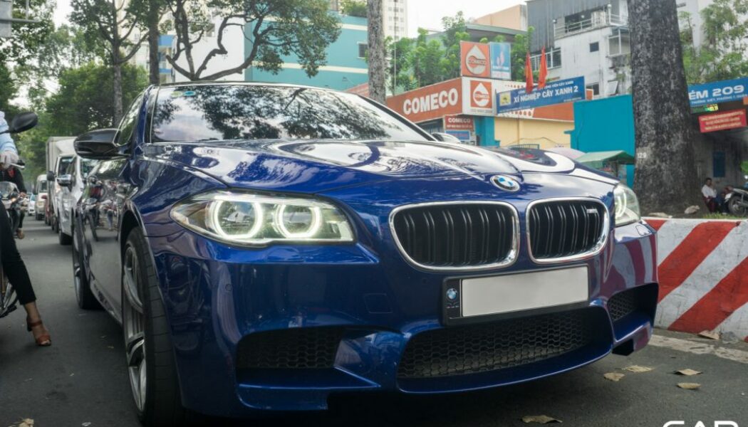 Bắt gặp BMW M5 F10 độc nhất Việt Nam trên đường phố