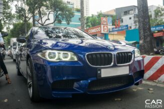 Bắt gặp BMW M5 F10 độc nhất Việt Nam trên đường phố