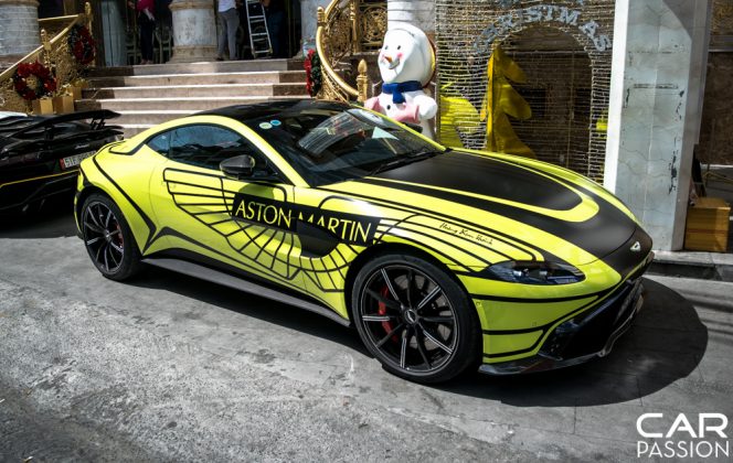 The first new generation Aston Martin Vantage in - is back with an