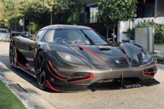 Koenigsegg Agera RS Genesis tái xuất tại Singapore