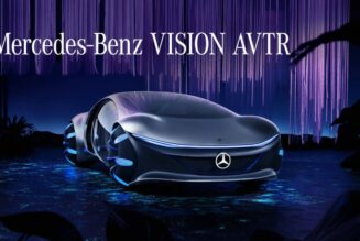 Mercedes-Benz Vision AVTR – bản concept dựa trên phim bom tấn Avatar
