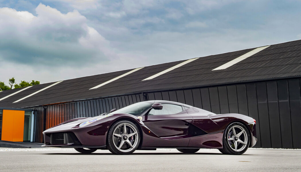 Ferrari LaFerrari với màu ngoại thất Rosso Vinaccia – Tuyệt tác có một không hai