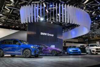 BMW M8 Gran Coupe ấn tượng với ngoại thất “tím mộng mơ”