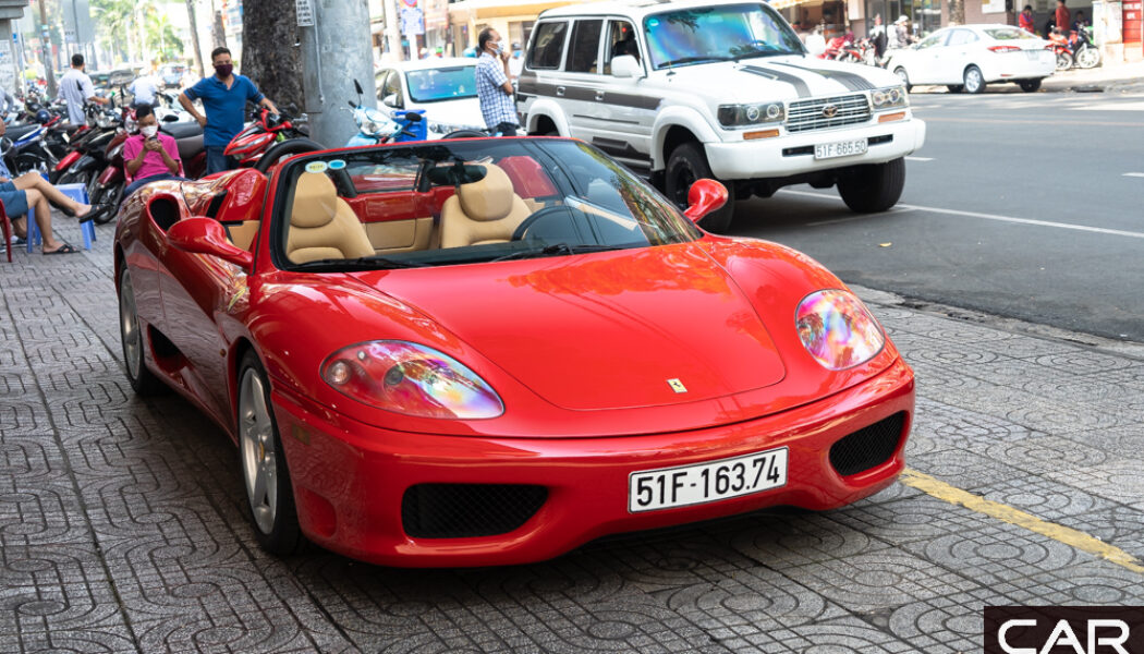 Khám phá Ferrari 360 Spider – Mẫu siêu xe huyền thoại tại Việt Nam