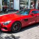 Mercedes-AMG GT-S màu đỏ tái xuất trên đường phố Sài Gòn