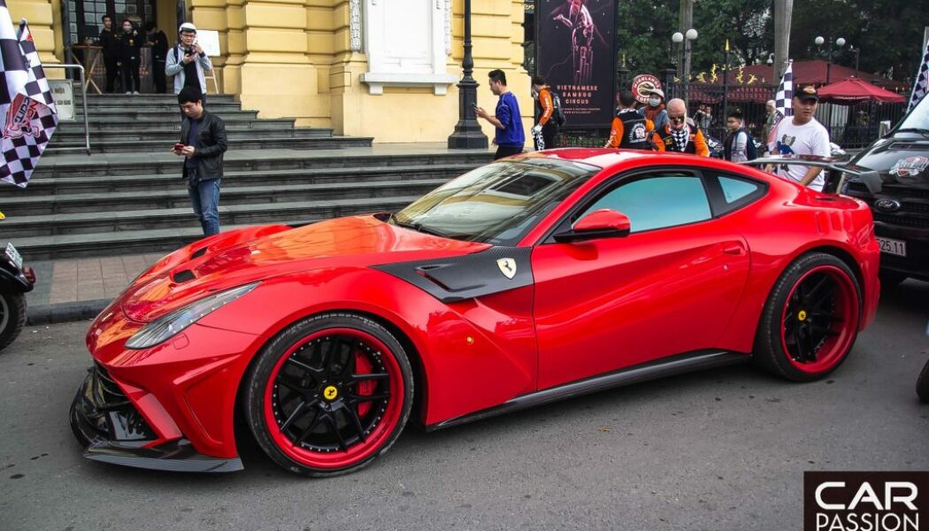 Ferrari F12 Berlinetta độ Duke Dynamics tái xuất trong sự kiện diễu hành F1