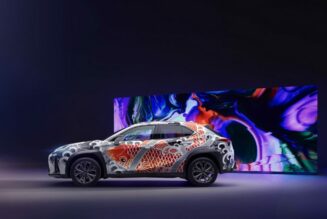 Tốn hơn 3 tỷ Đồng để xăm hình cho một chiếc Lexus UX