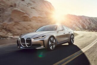 BMW i4 Concept xuất hiện với thiết kế táo bạo