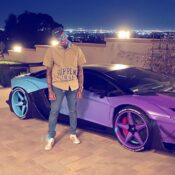 Diện kiến Lamborghini Aventador SV LP750-4 độ Liberty Walk phiên bản giới hạn của nam ca sĩ Chris Brown