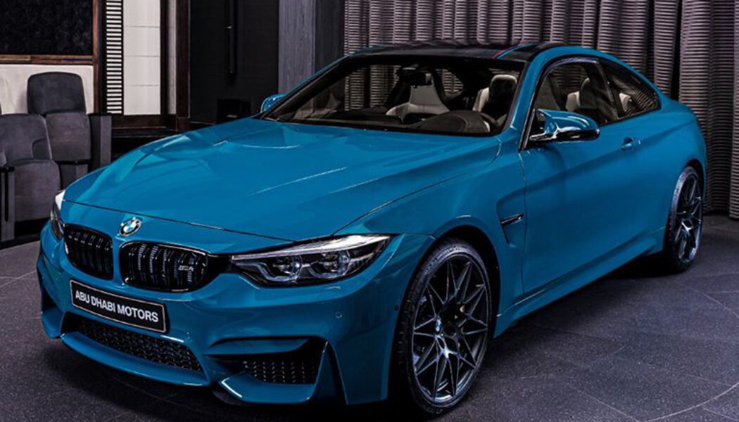 Ngắm nhìn hàng hiếm BMW M4 Heritage Edition với màu sơn Laguna Seca Blue