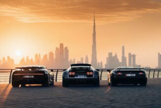 Bộ ba Bugatti hiện đại cùng nhau khoe dáng tại Dubai