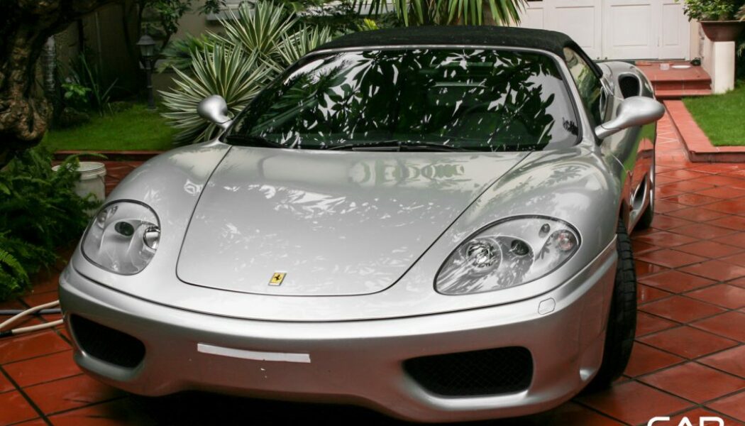 Vẻ đẹp của Ferrari 360 Spider – Chiếc Ferrari đầu tiên về Việt Nam