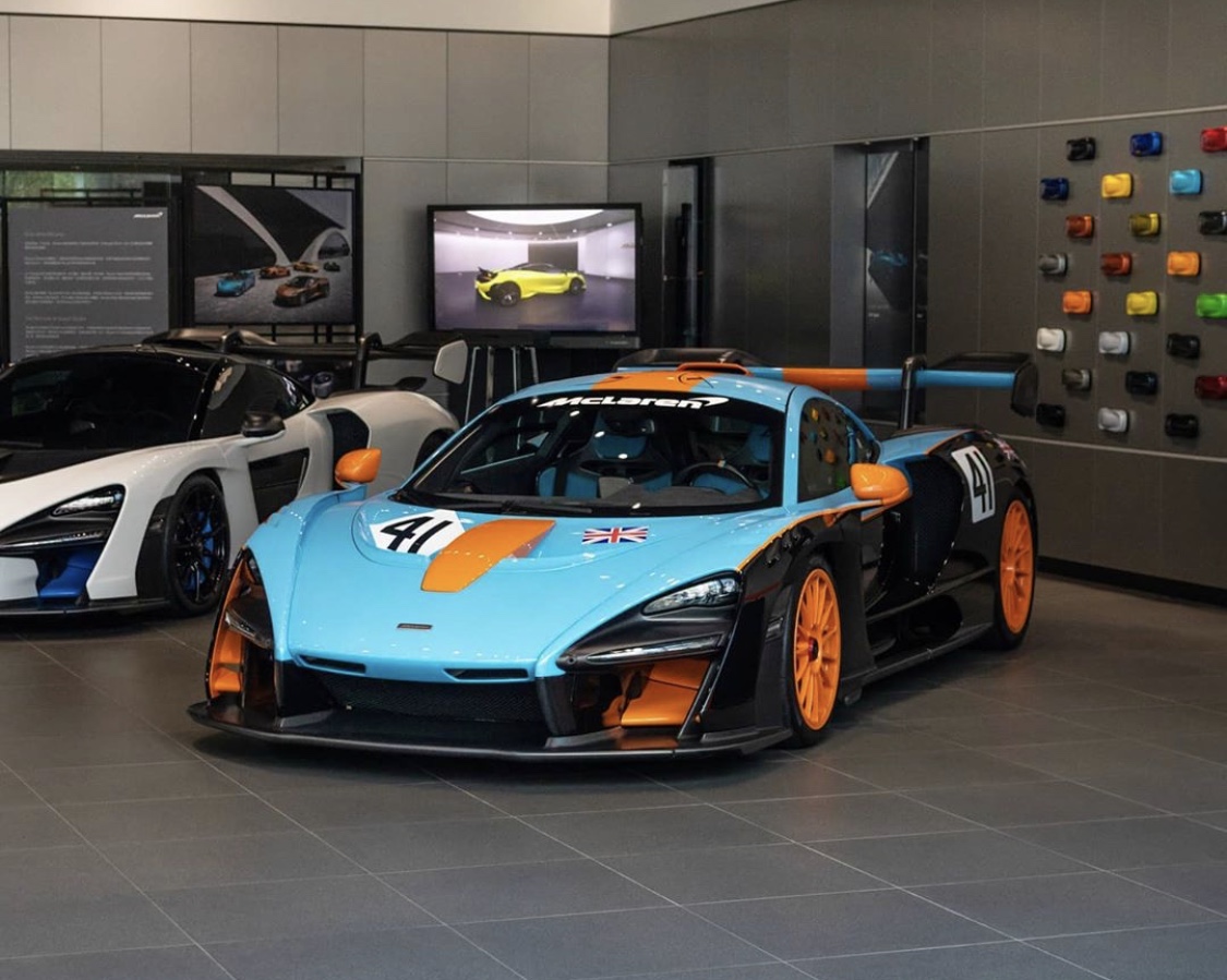 Mclaren senna lm