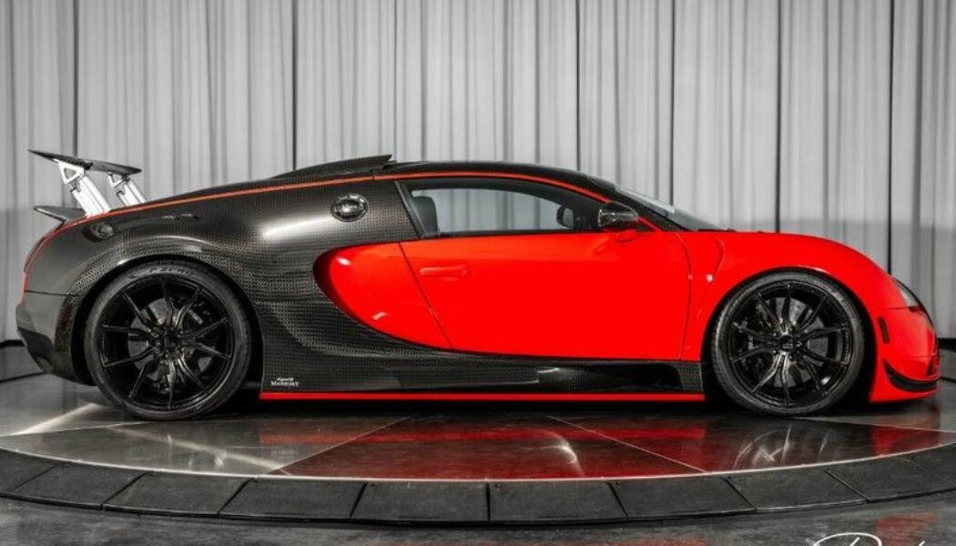 Bugatti Veyron độ dẫn động cầu sau độc nhất thế giới được rao bán với giá 1,4 triệu Đô
