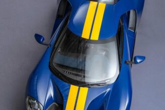 Siêu xe Ford GT 2020 với màu sơn xanh Sunoco Blue độc nhất