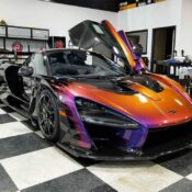 Chi tiết McLaren Senna với phối màu Galactic Burst Effect trị giá hơn 3 tỷ Đồng