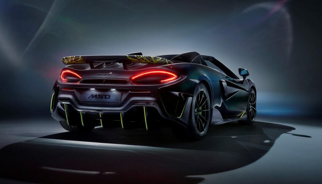 Mclaren 600LT Spider “Segestria Borealis” – mẫu xe lấy cảm hứng từ loài nhện