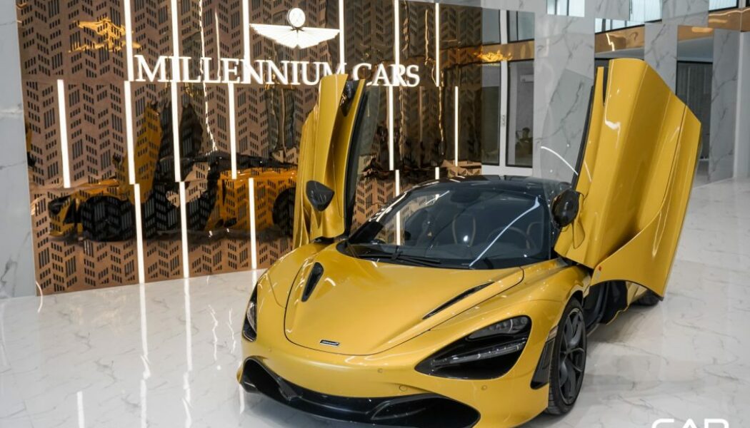 Chi tiết McLaren 720S Spider màu vàng Aztec Gold của showroom siêu xe sắp khai trương tại Sài Gòn