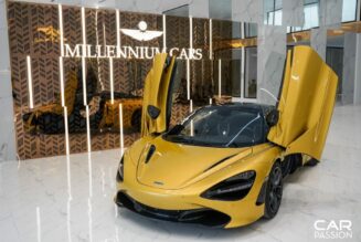 Chi tiết McLaren 720S Spider màu vàng Aztec Gold của showroom siêu xe sắp khai trương tại Sài Gòn