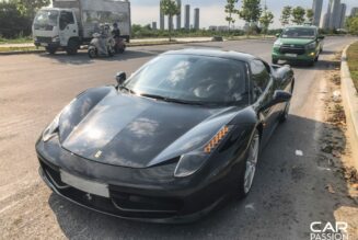 “Siêu ngựa” Ferrari 458 Italia đầu tiên về Việt Nam tái xuất đường phố