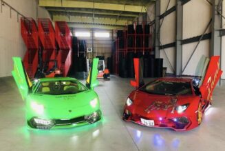 Lamborghini Aventador SV với những nâng cấp “dị” từ Fighting Star