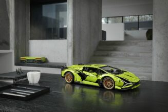 Lamborghini hợp tác cùng LEGO Technic ra mắt phiên bản thu nhỏ của Sián FKP 37