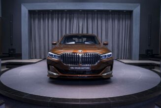 Chiêm ngưỡng BMW Alpina B7 với màu sơn Chestnut Bronze Metallic nổi bật