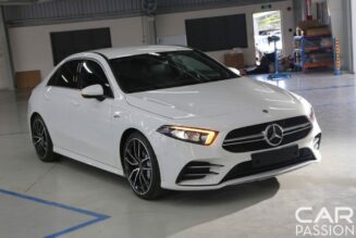 Ảnh thực tế Mercedes-AMG A 35 4MATIC sedan đầu tiên tại Việt Nam