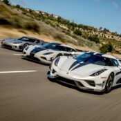 Koenigsegg Regera Ghost Package khoe dáng bên cạnh hai siêu phẩm độc đáo