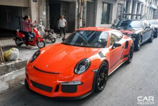 Bắt gặp Porsche 911 GT3 RS hàng hiếm trên đường phố Sài Gòn