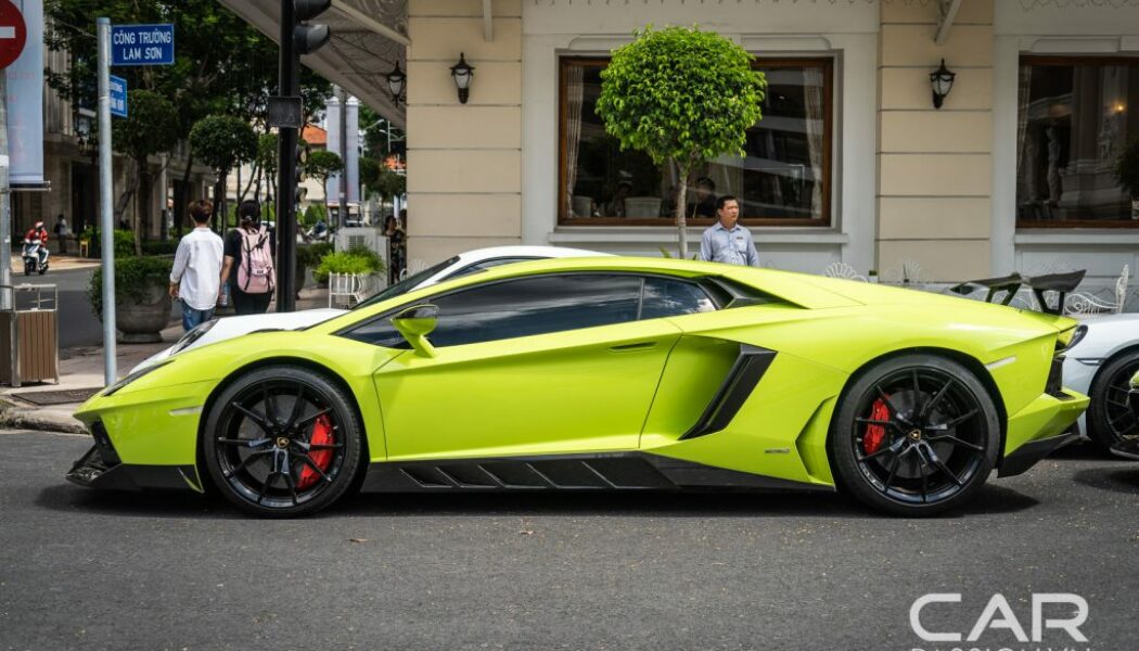 Lamborghini Aventador độ Novitec Torado thay áo nổi bật