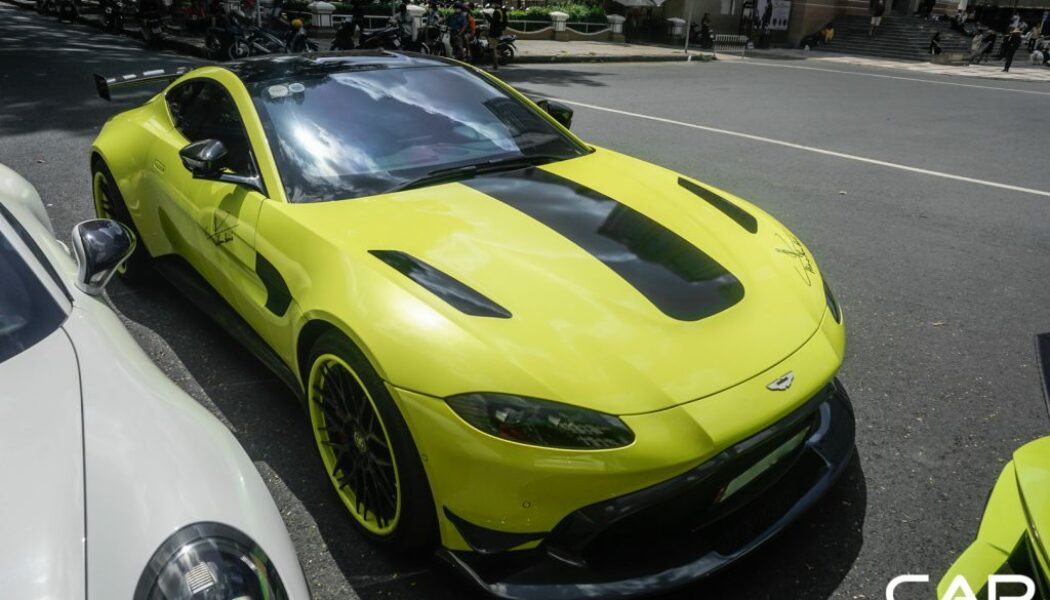 Cận cảnh Aston Martin V8 Vantage với gói độ “khủng” của thành viên CarPassion Team