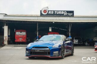 Chi tiết Nissan GT-R R35 độ bodykit Nismo của hội trưởng nhóm chơi xe RS Turbo