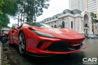 Cận cảnh siêu xe Ferrari F8 Tributo của nhà sáng lập hành trình siêu xe CarPassion